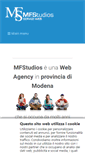 Mobile Screenshot of maxfranchinistudios.com